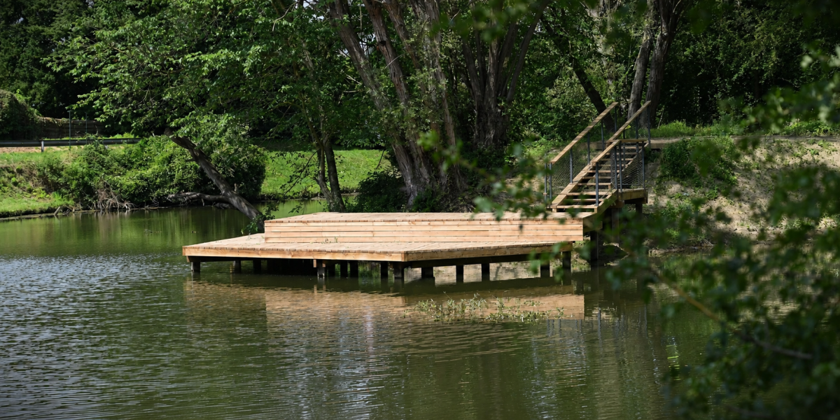 Wallonie : un nouvel écrin au bord de l’eau pour les promeneurs
