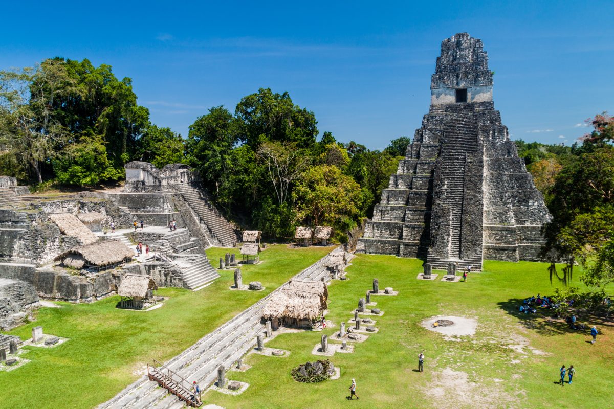 Tikal : à la fois une cité maya… et une réserve où vivent encore des jaguars !