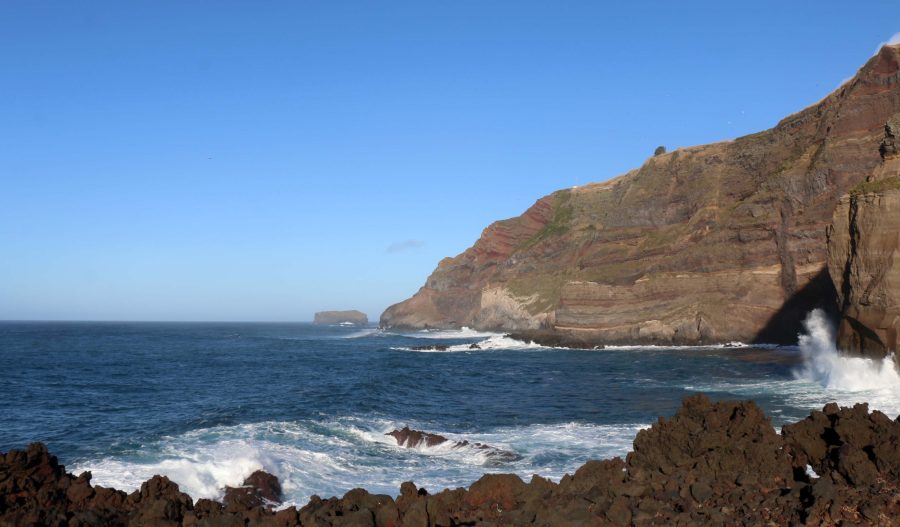 La Pointe de Ferraria, ultime avanc&eacute;e &agrave; l&rsquo;ouest de l&rsquo;&icirc;le.