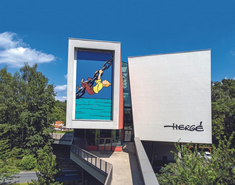 BELGIUM, LOUVAIN-LA-NEUVE, JUL 02, 2021 - Musee Herge Copyright Danny Gys