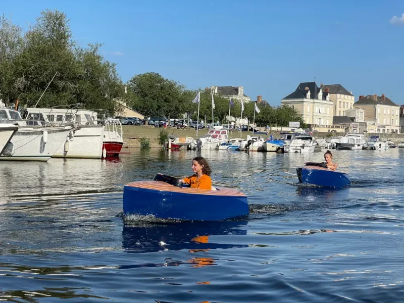 Varen in het ‘Pays de la Loire’, in het kleinste bootje ter wereld…